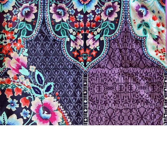 Johnny Was Bath Johnny Was Saba Reversible Large Beach Towel 65 X 7